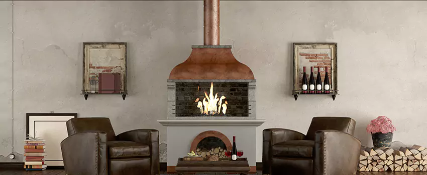 Thelin Hearth Products Providence Pellet Insert Fireplace Installation in Belle Glade, FL