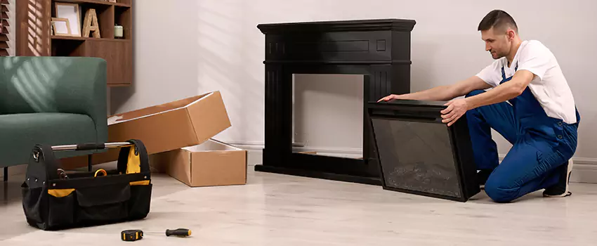 Old Rusted Metal Fireplace Repair And Replacement in Belle Glade, FL